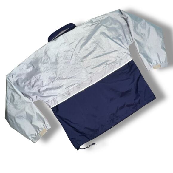 Adidas Gore-Tex Jacket Blue Silver  Activewear - Picture 9 of 14